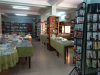 A photograph of the interior of the Cheikh Bookstore in Algeria