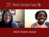 A screen capture from the fourth episode of WLT Book Buzz, featuring hosts Laura Hernandez and Bunmi Ishiola